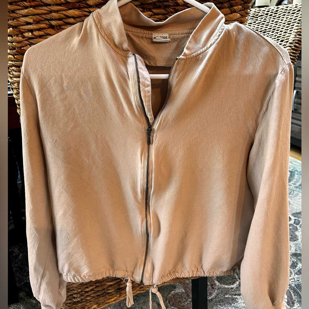 MELROSE AND MARKET Beige Women's  light Jacket XS